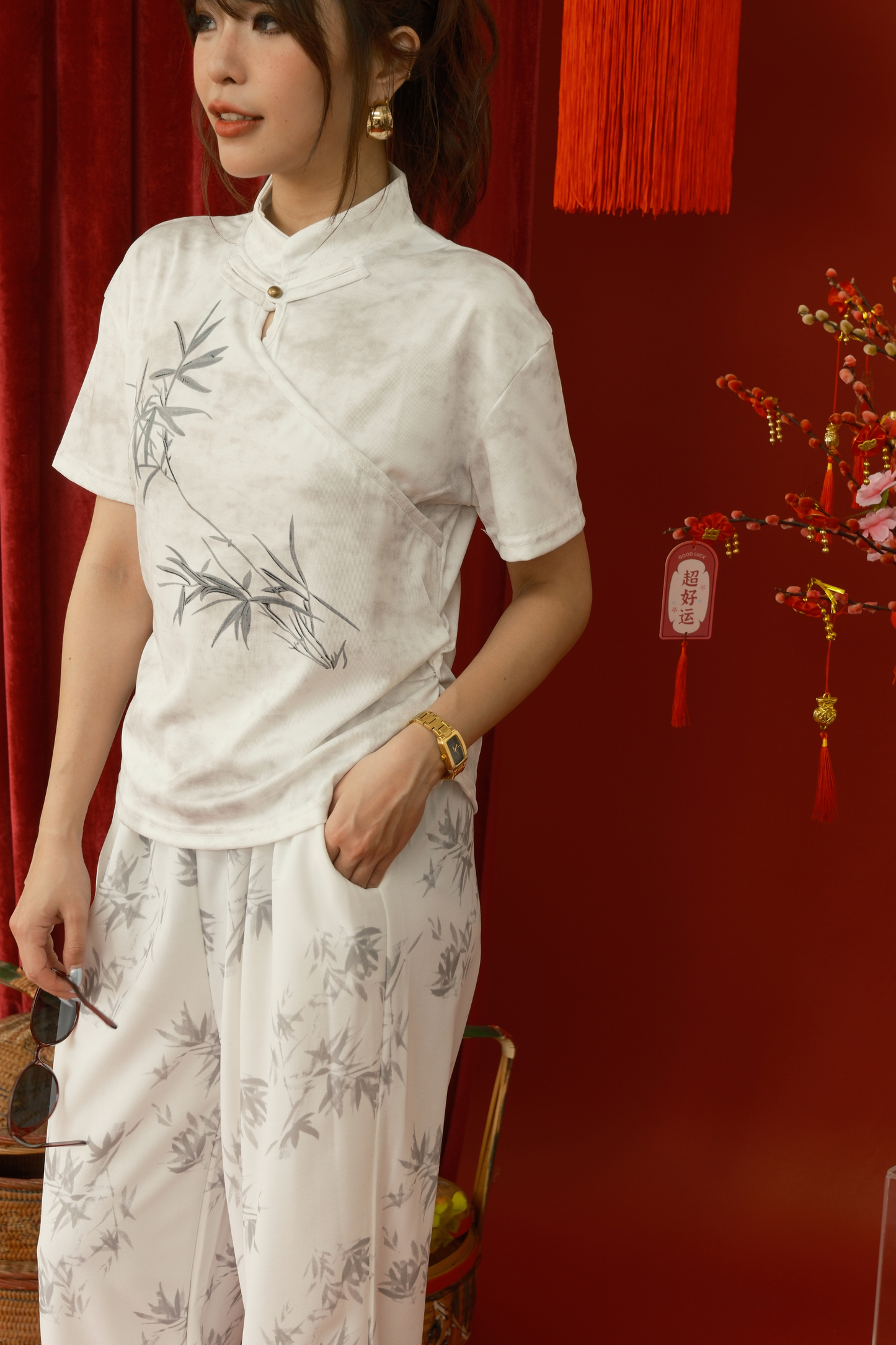 Camélia Bamboo Lounge Set