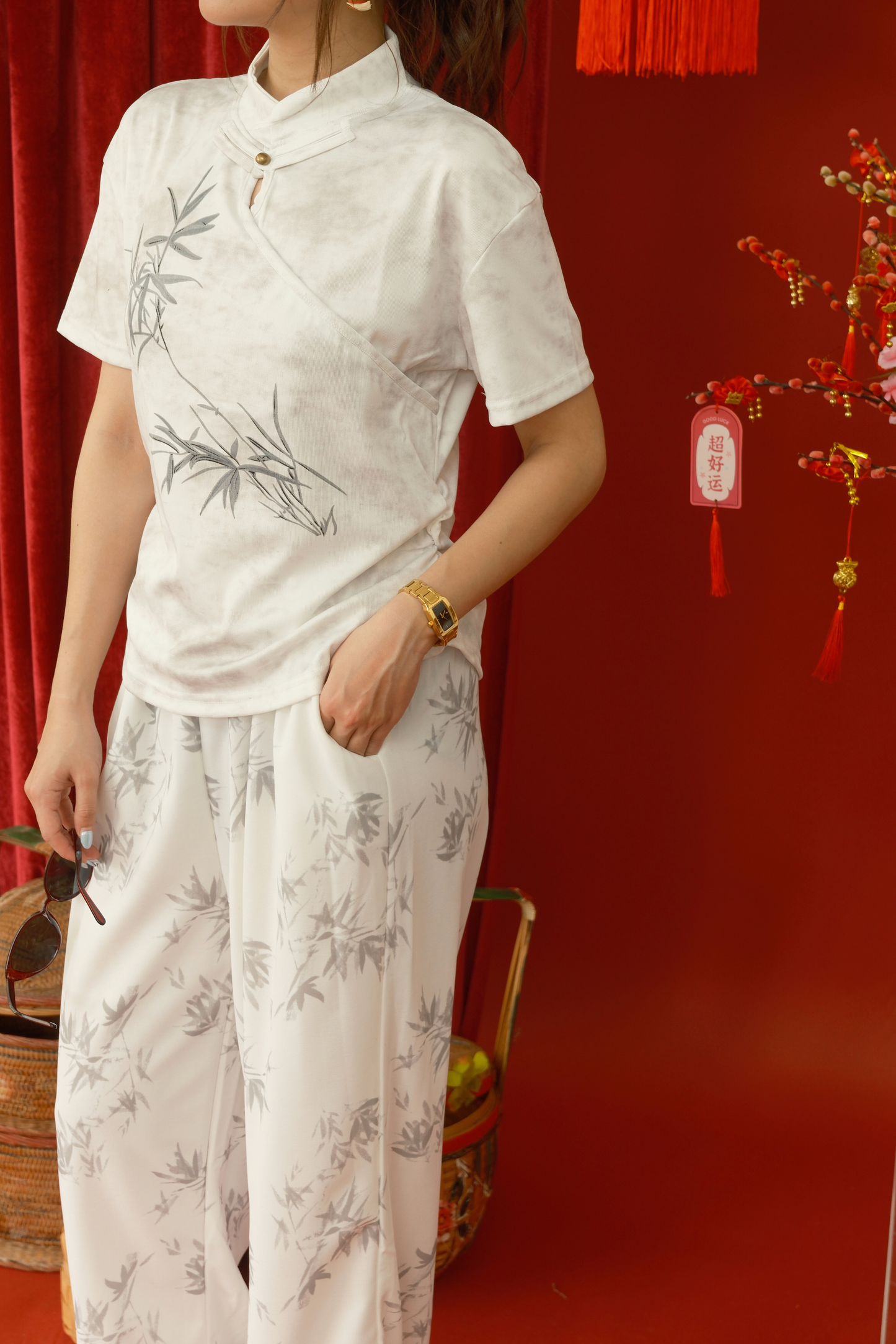 Camélia Bamboo Lounge Set