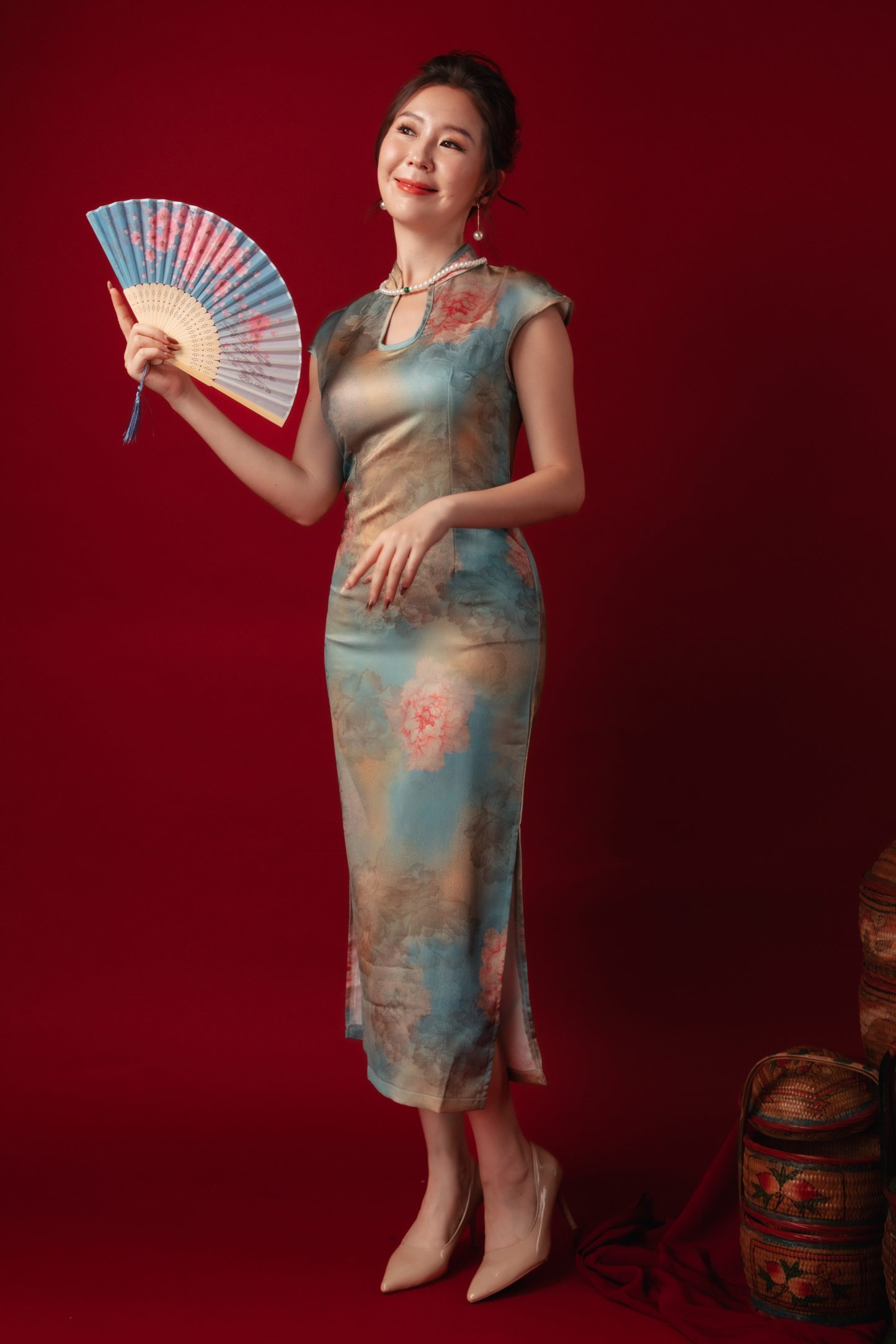 Celeste Aurora Cheongsam Dress