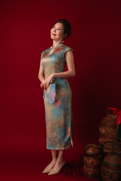 Celeste Aurora Cheongsam Dress