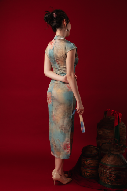 Celeste Aurora Cheongsam Dress