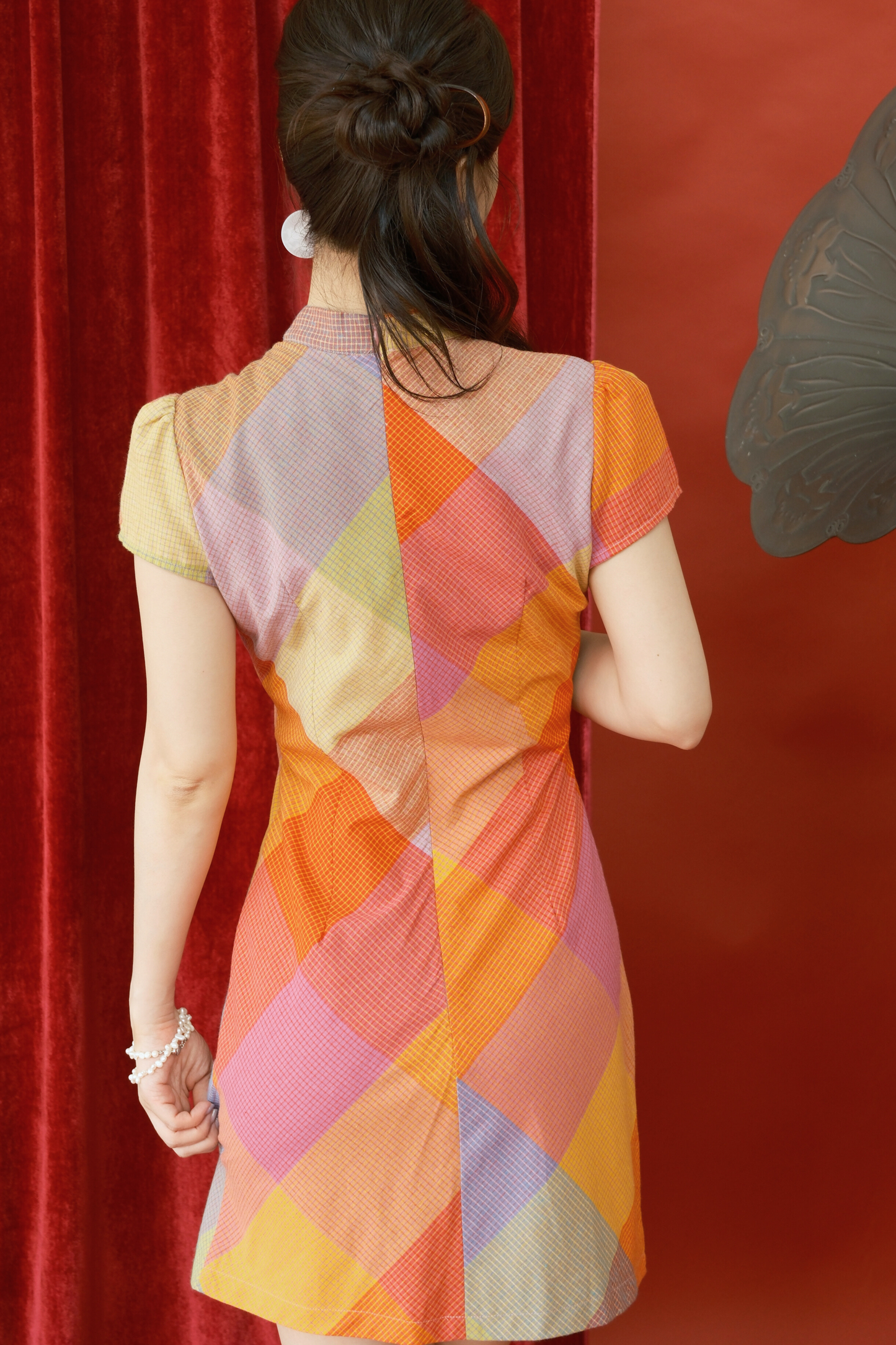 Dopamine Chic Colorful Dress (In-Stock)