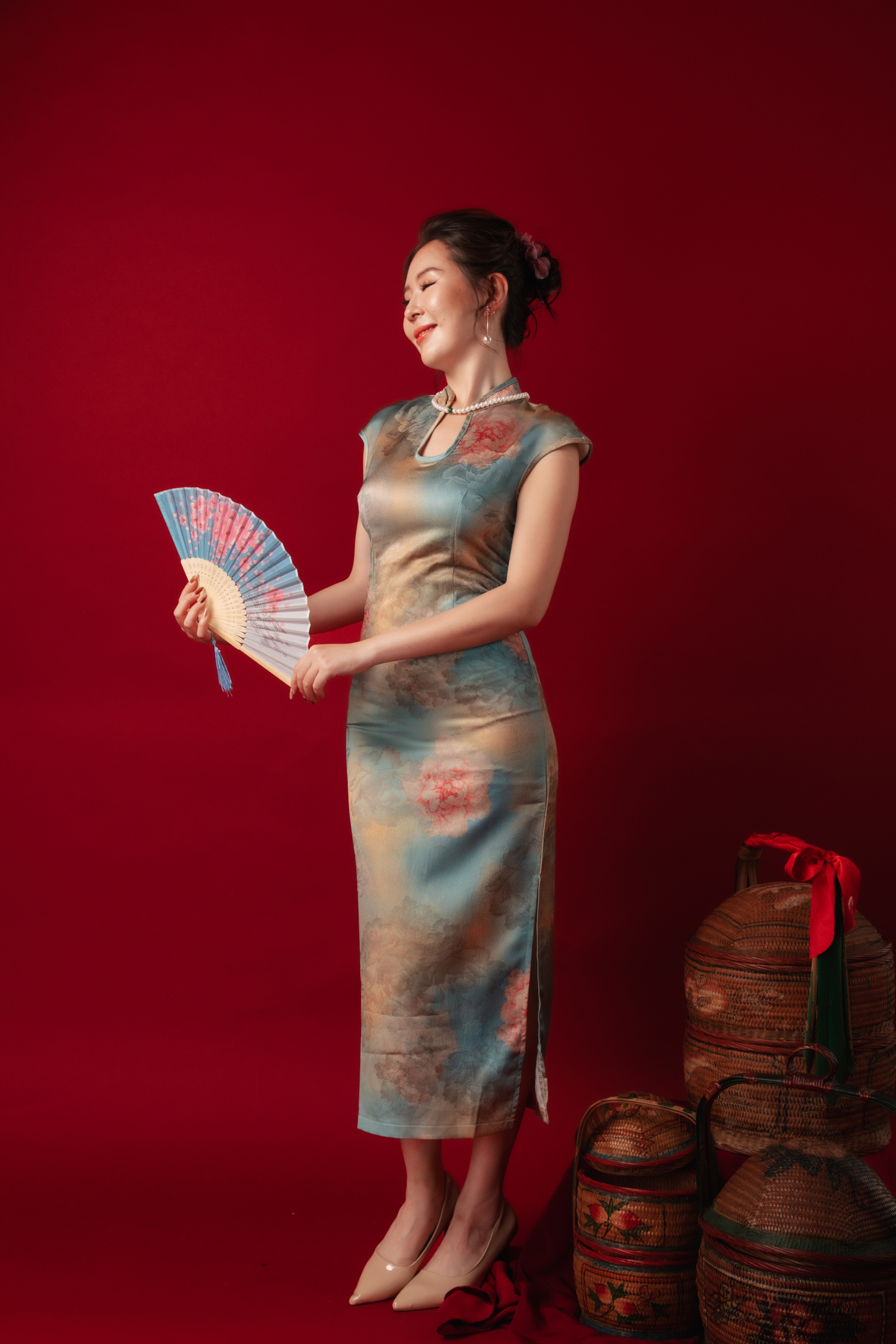 Celeste Aurora Cheongsam Dress