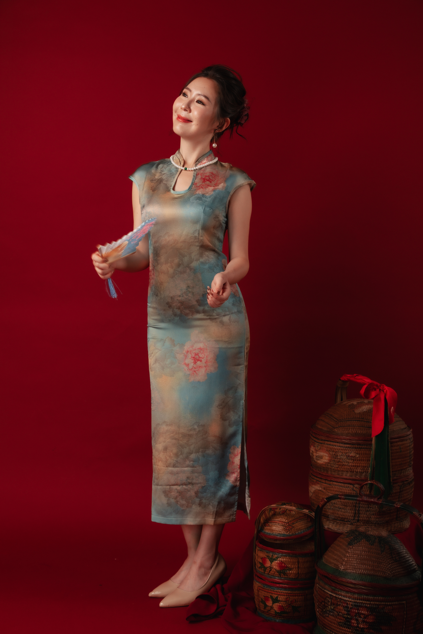 Celeste Aurora Cheongsam Dress
