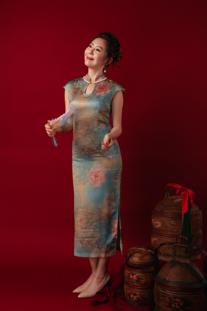 Celeste Aurora Cheongsam Dress