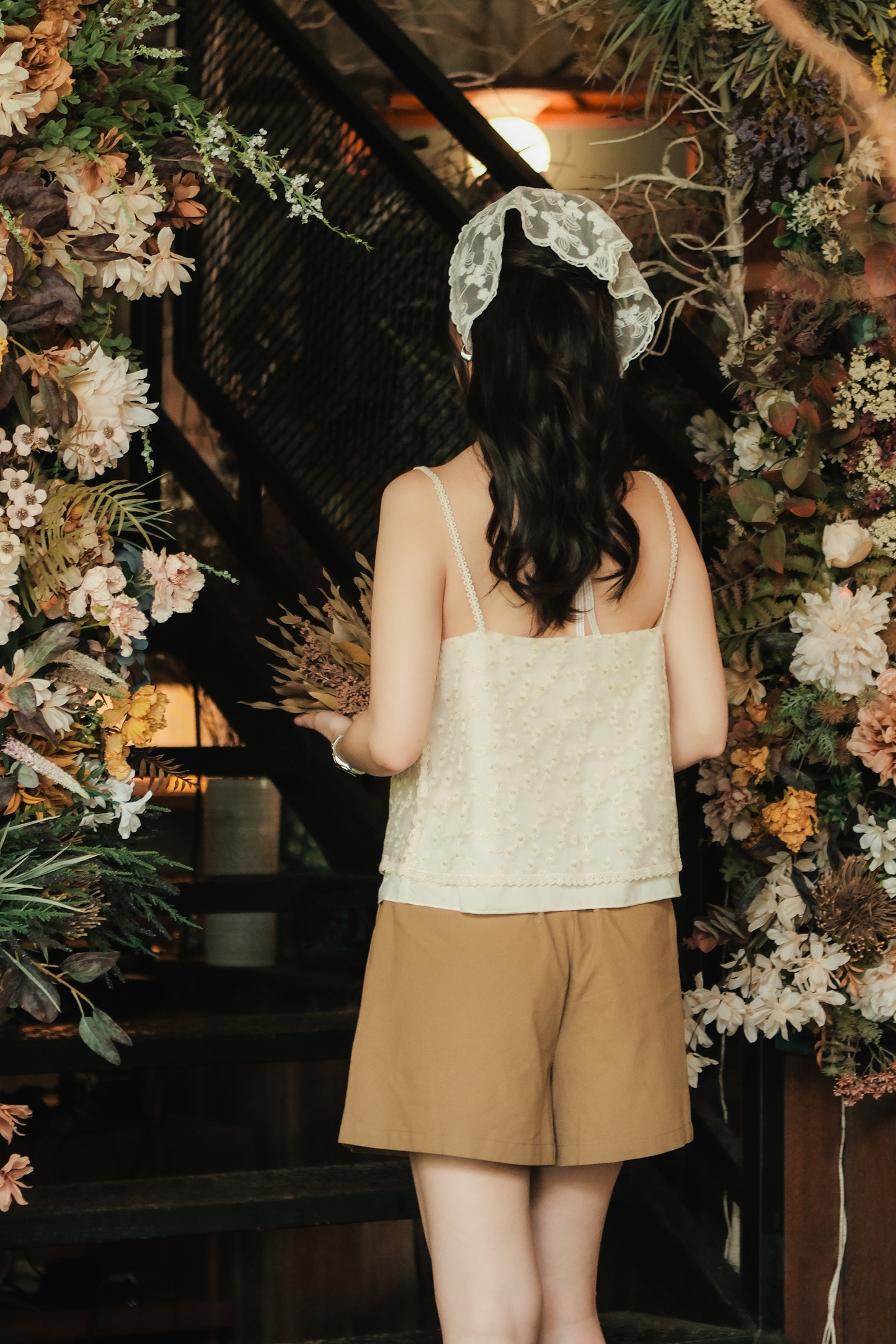 Sloane Everyday Cotton Shorts in Chestnut Brown