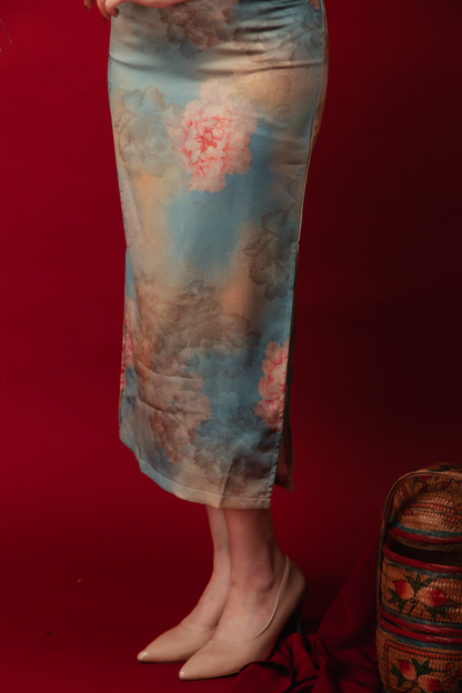 Celeste Aurora Cheongsam Dress