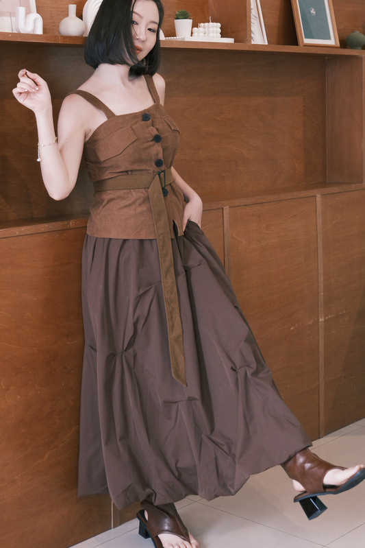 Éloise Volume Maxi Skirt