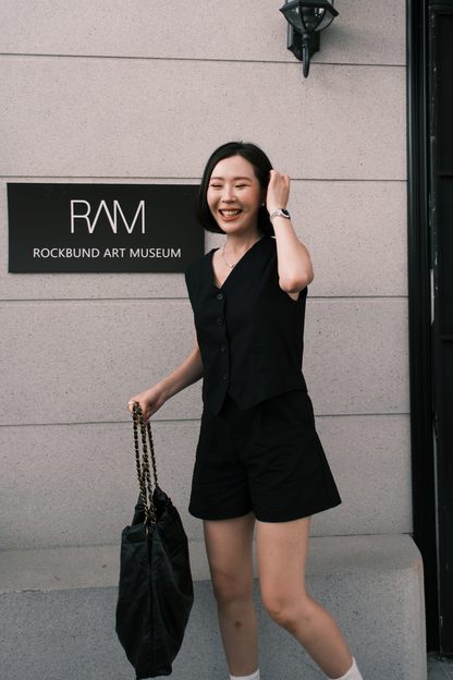 Violette Tailored Shorts in Black