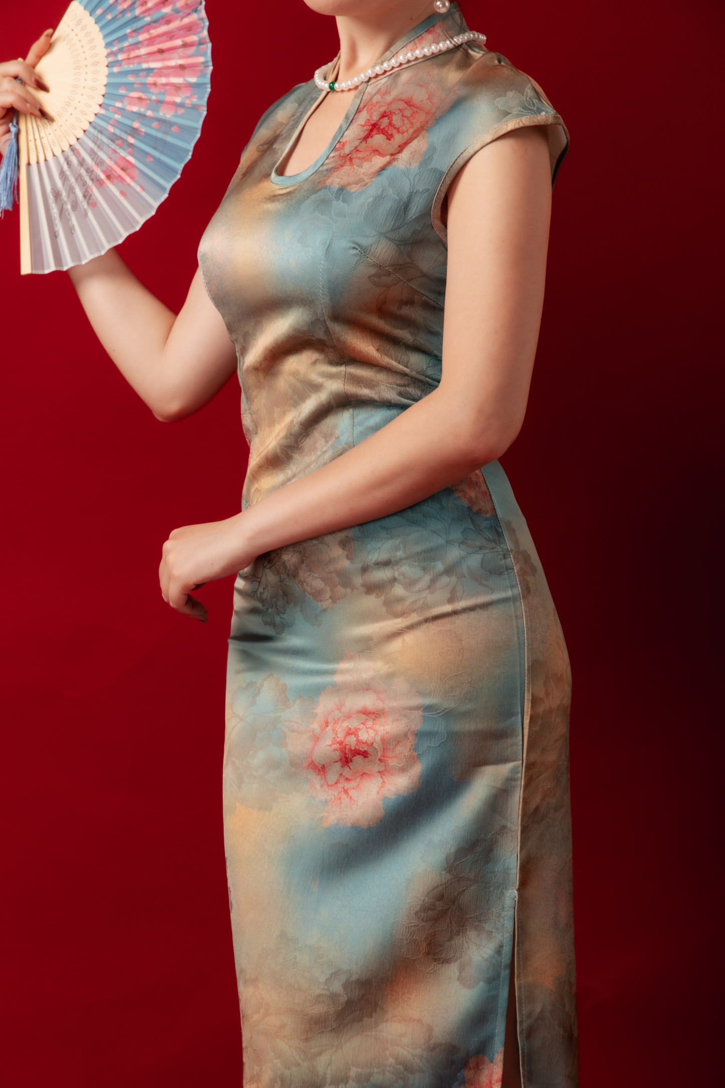 Celeste Aurora Cheongsam Dress