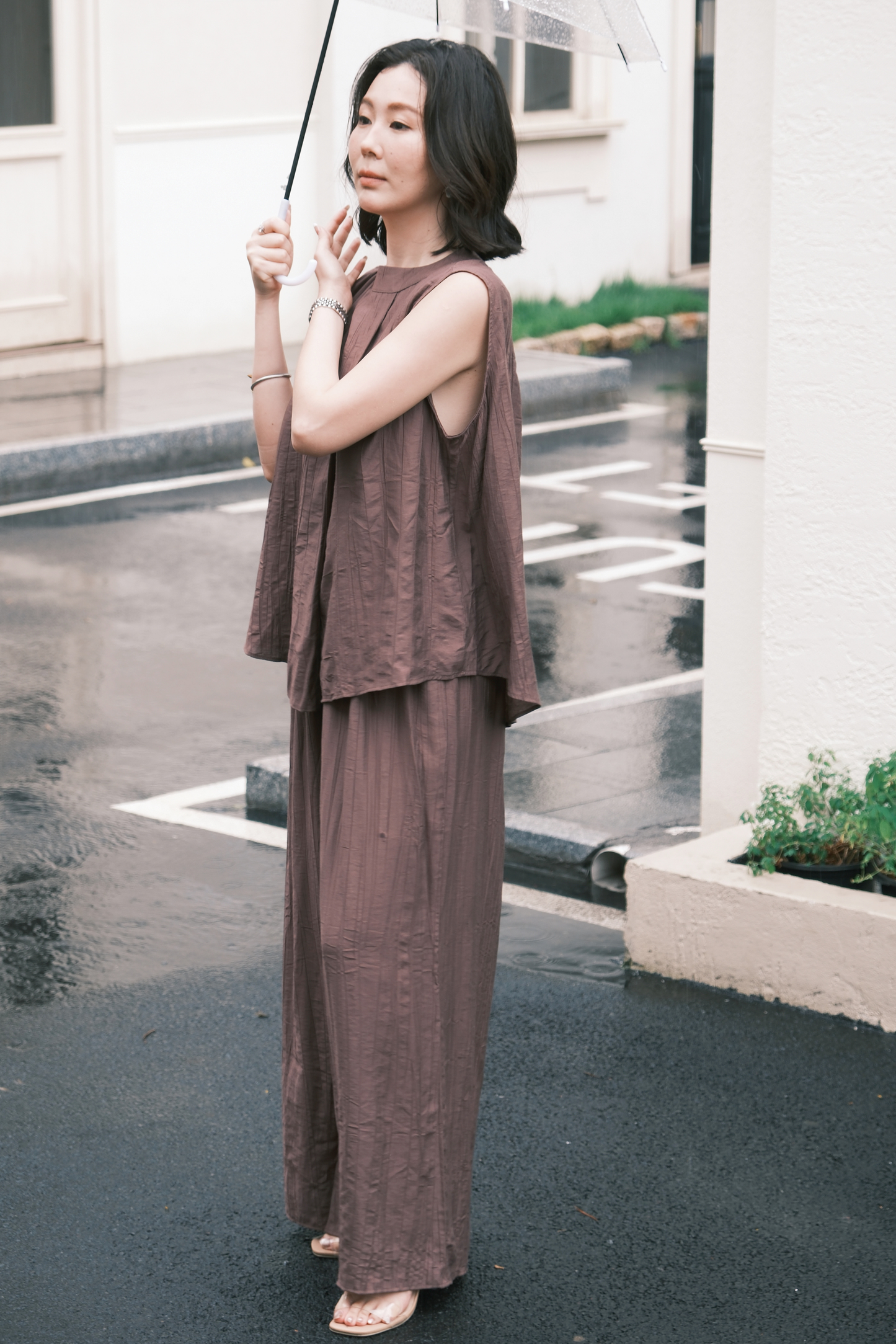 Noéline Relaxed Co-Ord Set in Purple