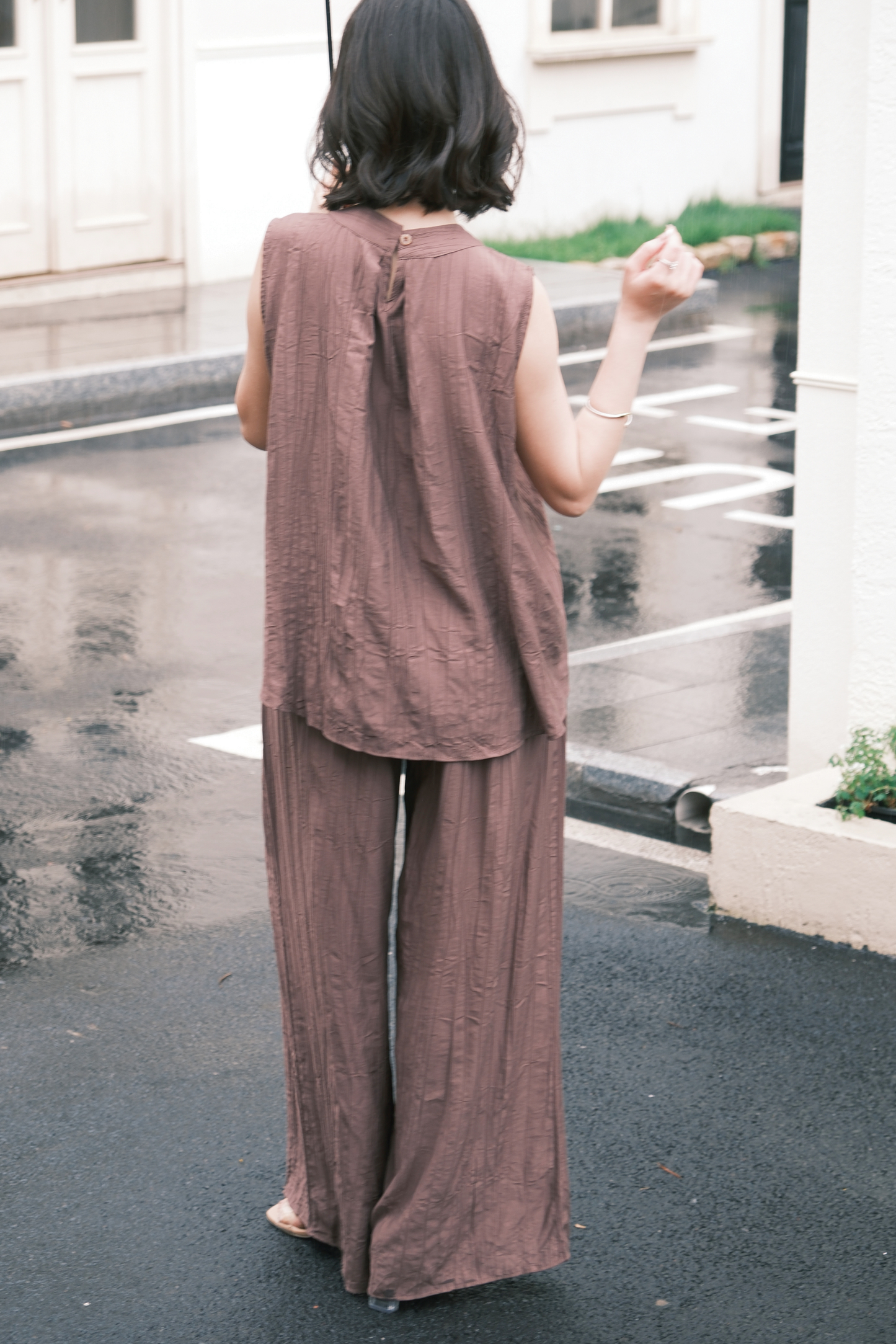 Noéline Relaxed Co-Ord Set in Purple