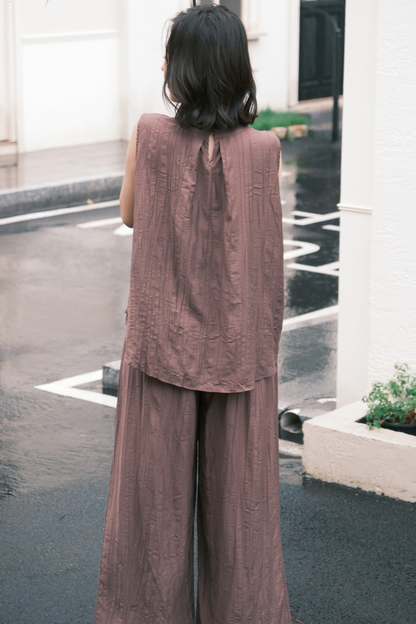Noéline Relaxed Co-Ord Set in Purple