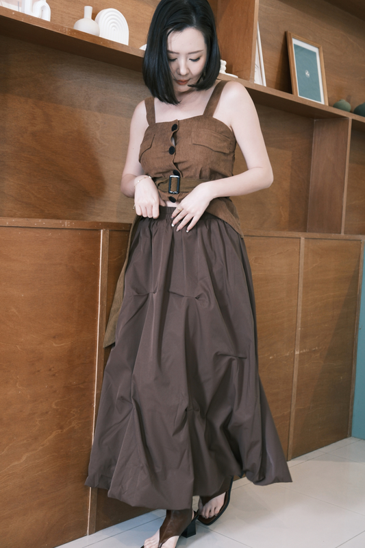 Éloise Volume Maxi Skirt