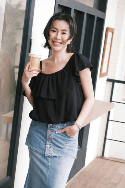 Élodie Denim Mermaid Skirt