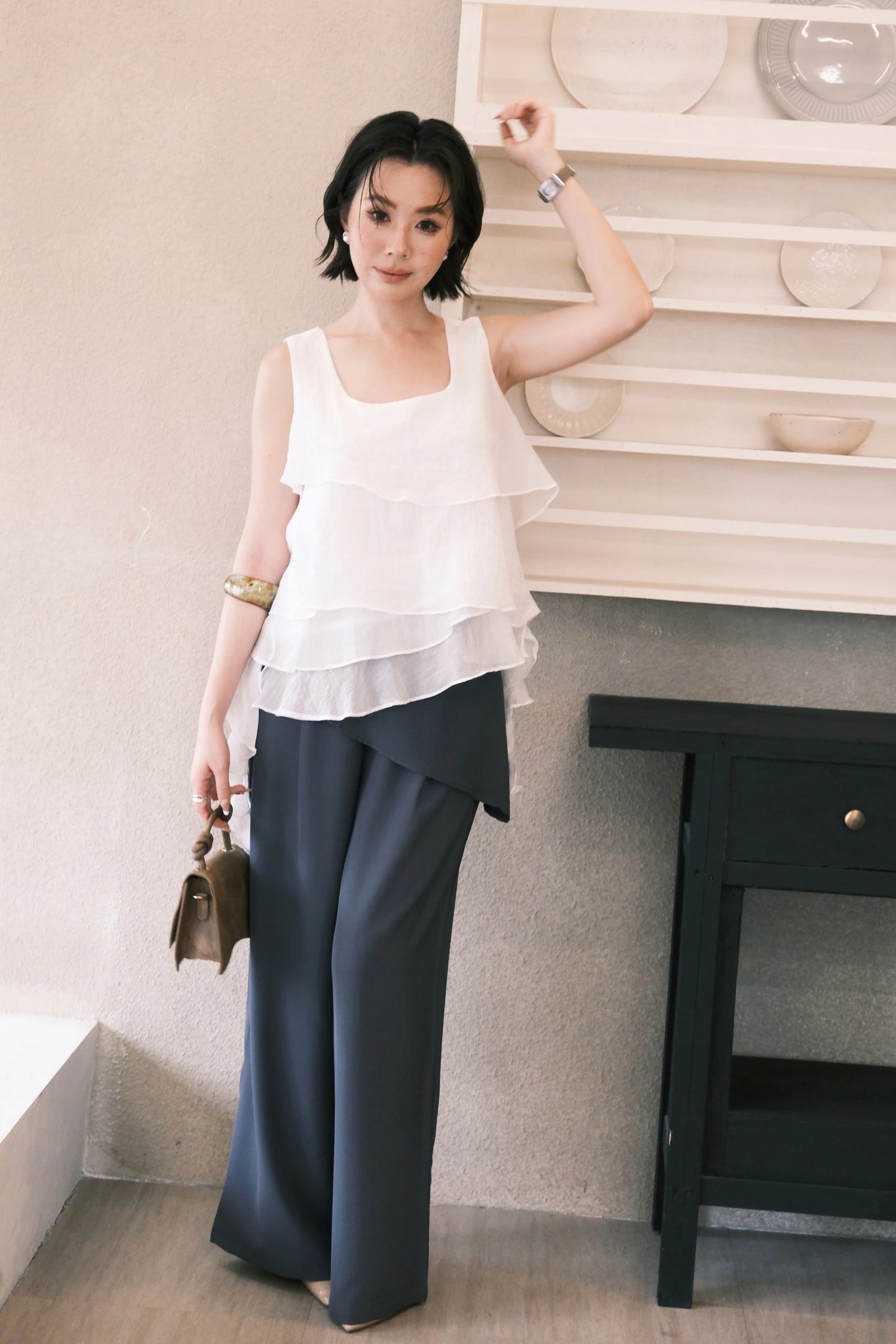 Lumière Top in Cream