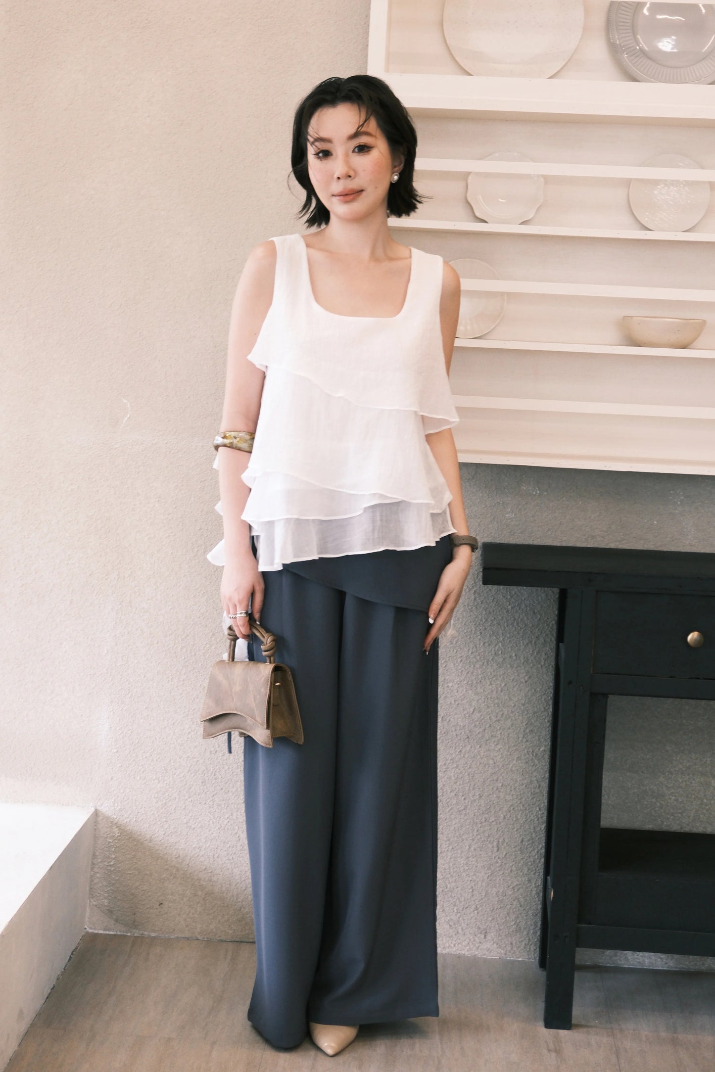 Lumière Top in Cream