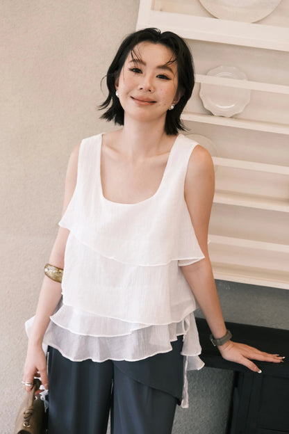 Lumière Top in Cream