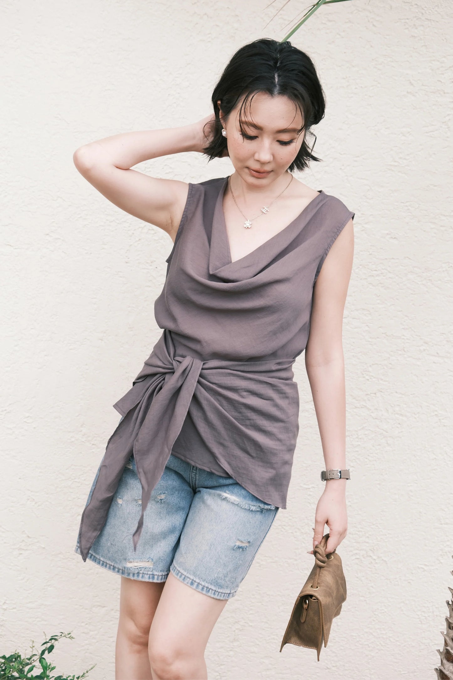 Noémie Vintage Wash Shorts