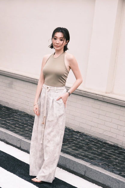 Sabrina Halter Top in Green