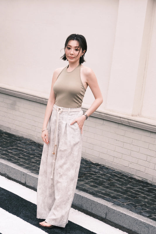 Sabrina Halter Top in Green