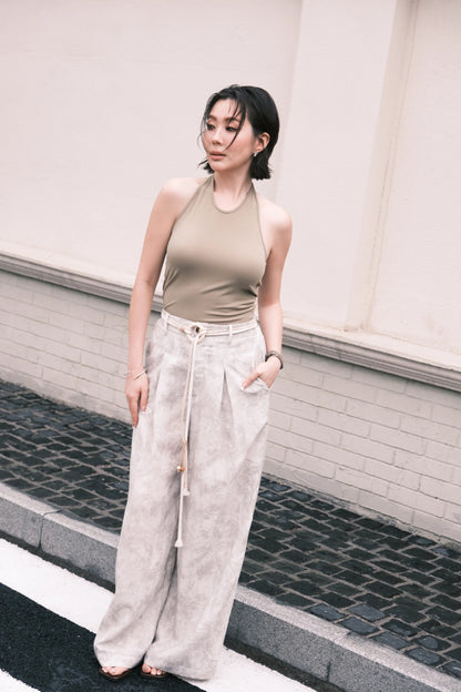 Sabrina Halter Top in Green