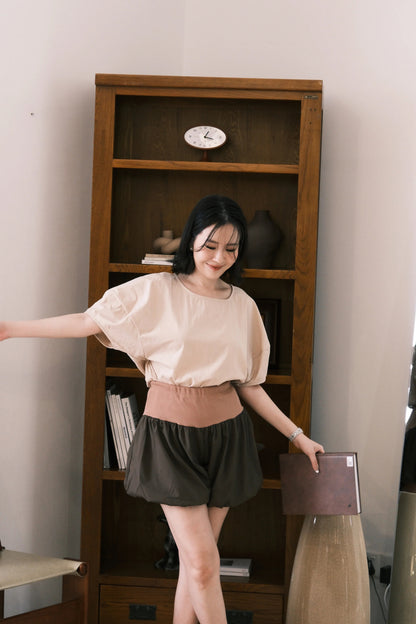 Elira Balloon Shorts Two-Piece Set