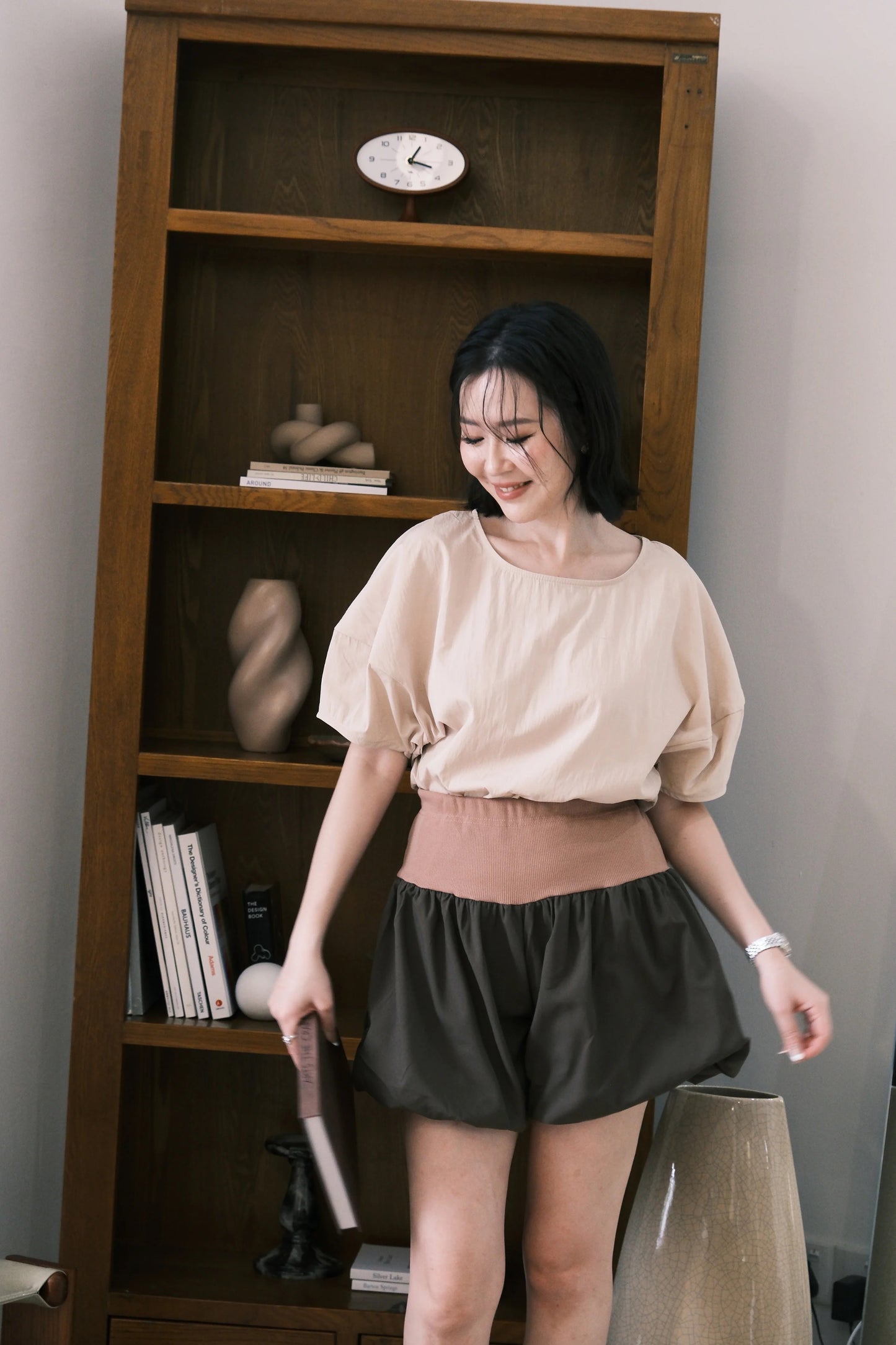 Elira Balloon Shorts Two-Piece Set
