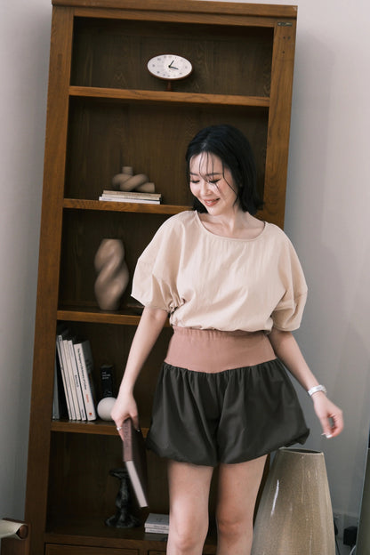 Elira Balloon Shorts Two-Piece Set