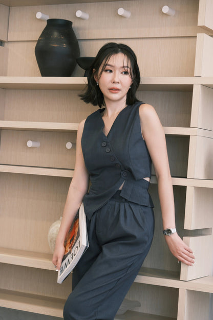 Elara Tailored Vest Set