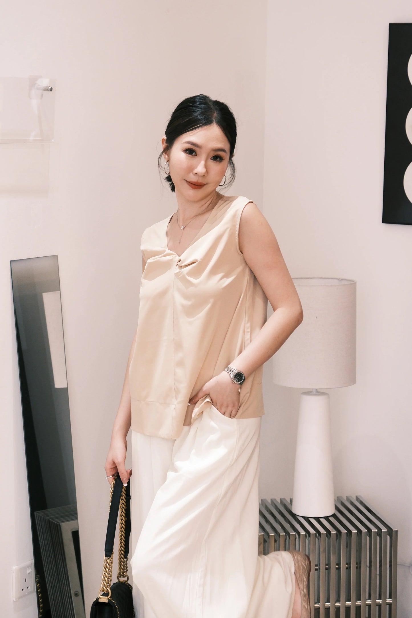Liora Soft Drape Top
