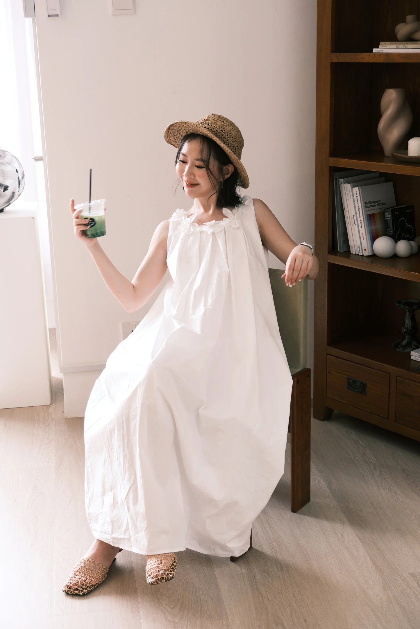 Elara Flowy Maxi Dress