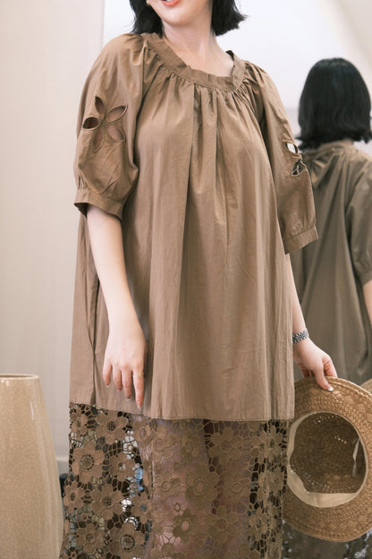 Florence Lace Hem Maxi Dress