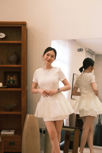 Celeste Knit Flare Dress