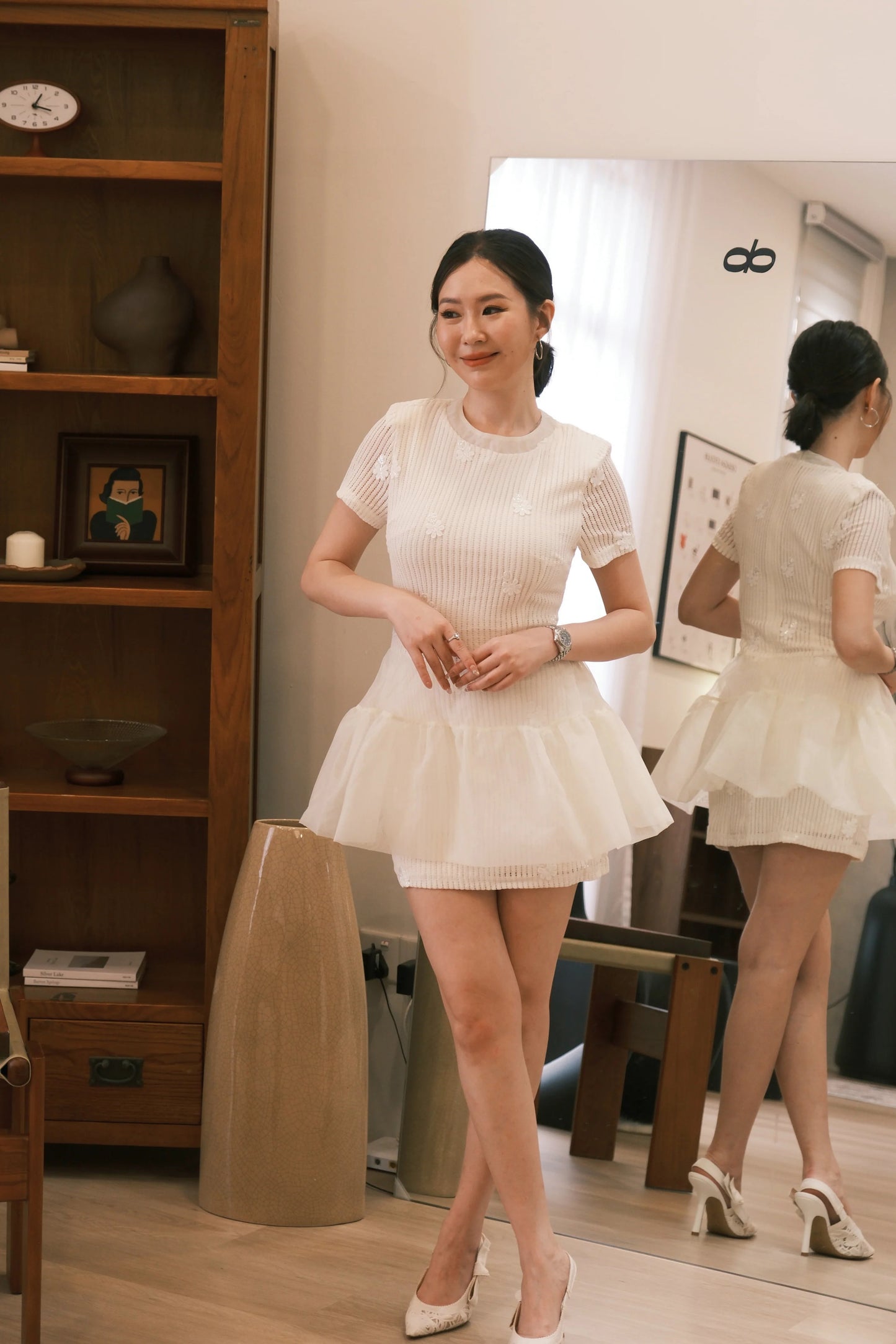Celeste Knit Flare Dress