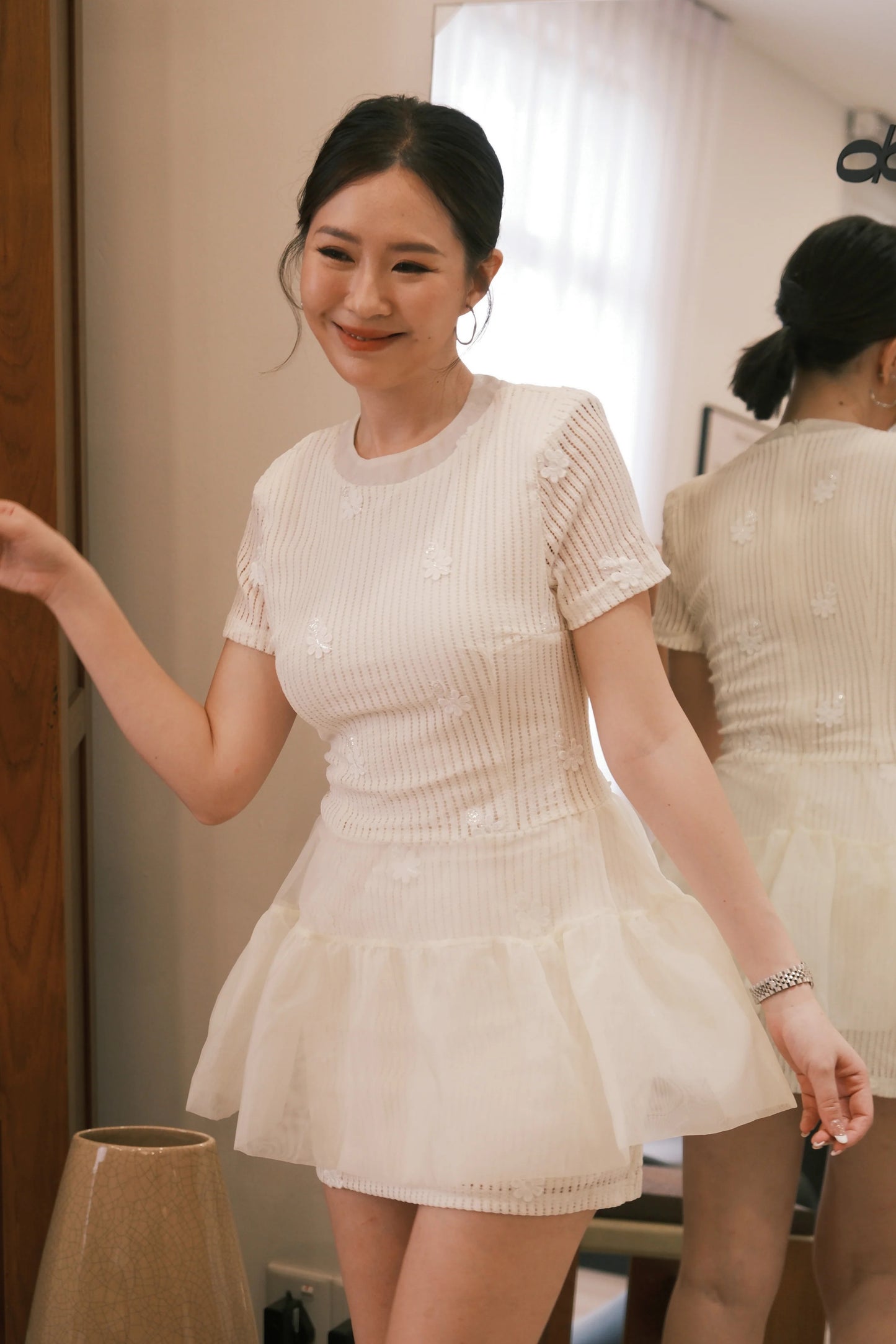 Celeste Knit Flare Dress