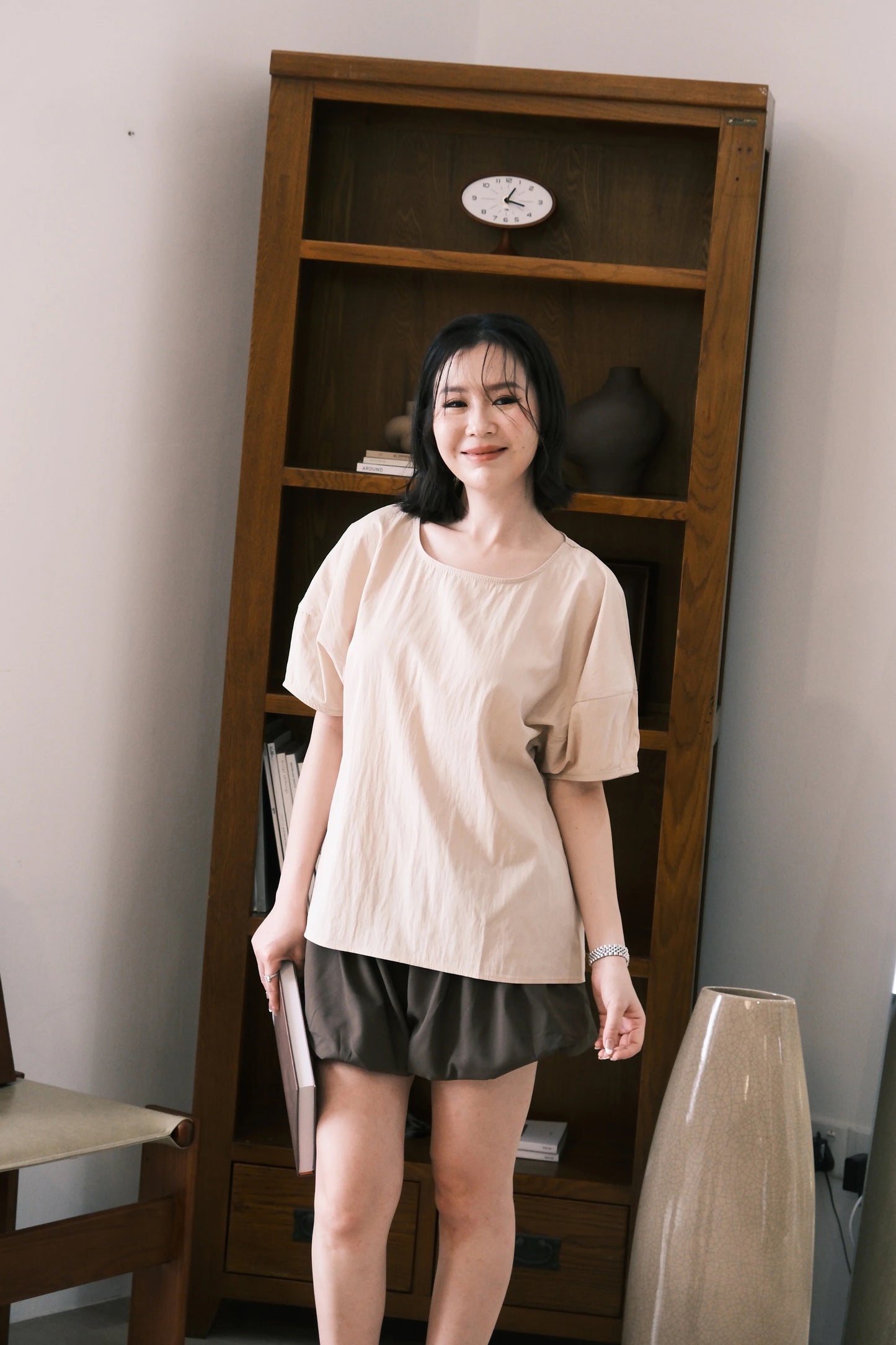 Elira Balloon Shorts Two-Piece Set