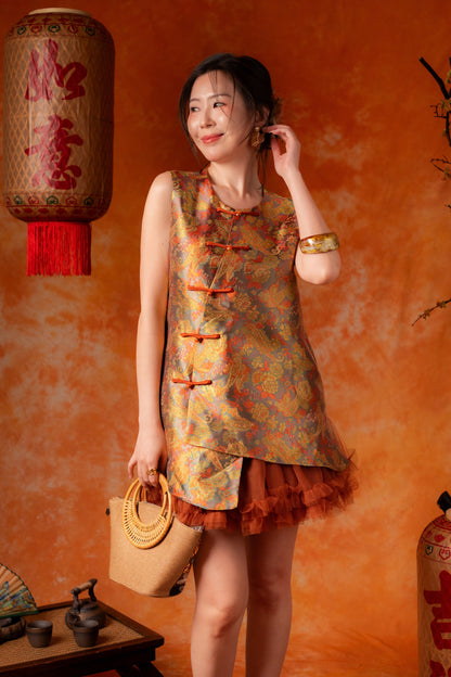Lorelei Cheongsam Top
