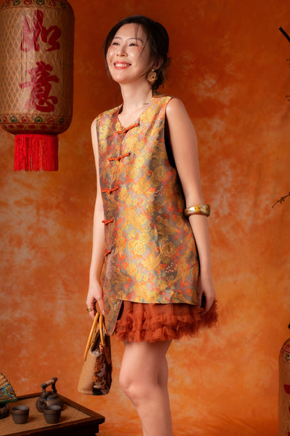 Lorelei Cheongsam Top