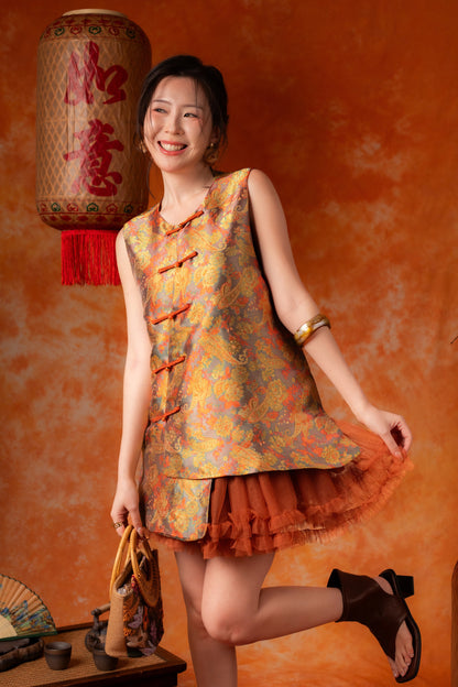 Lorelei Cheongsam Top