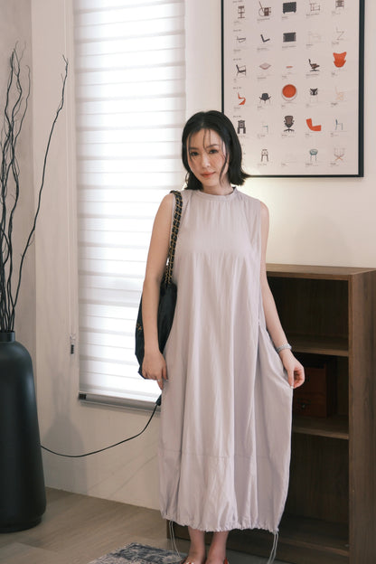 Mila Drawstring Bubble Dress