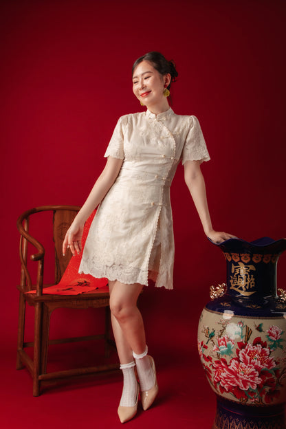 Clara Floral Lace Two-Piece Set