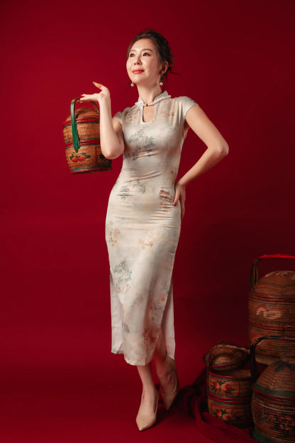 Evelyn Mist Cheongsam Dress