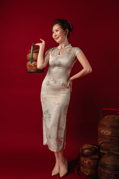 Evelyn Mist Cheongsam Dress