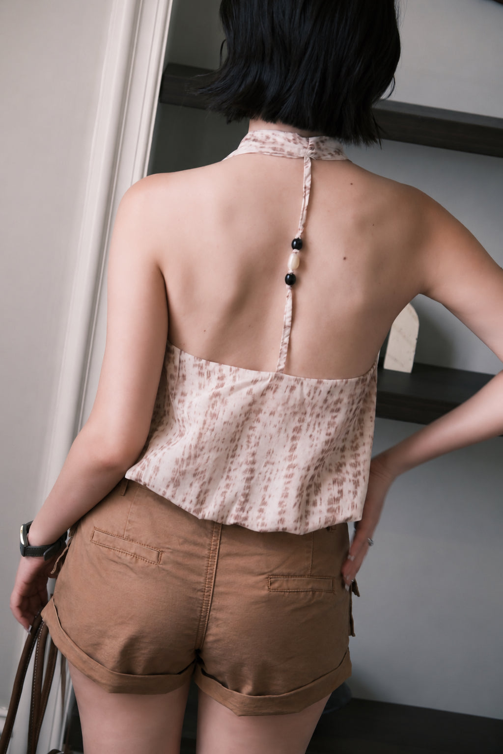 Colombe Utility Short in Khaki