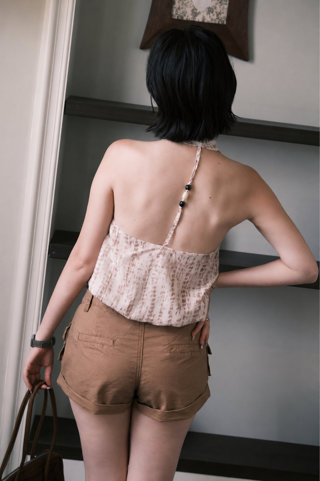 Colombe Utility Short in Khaki