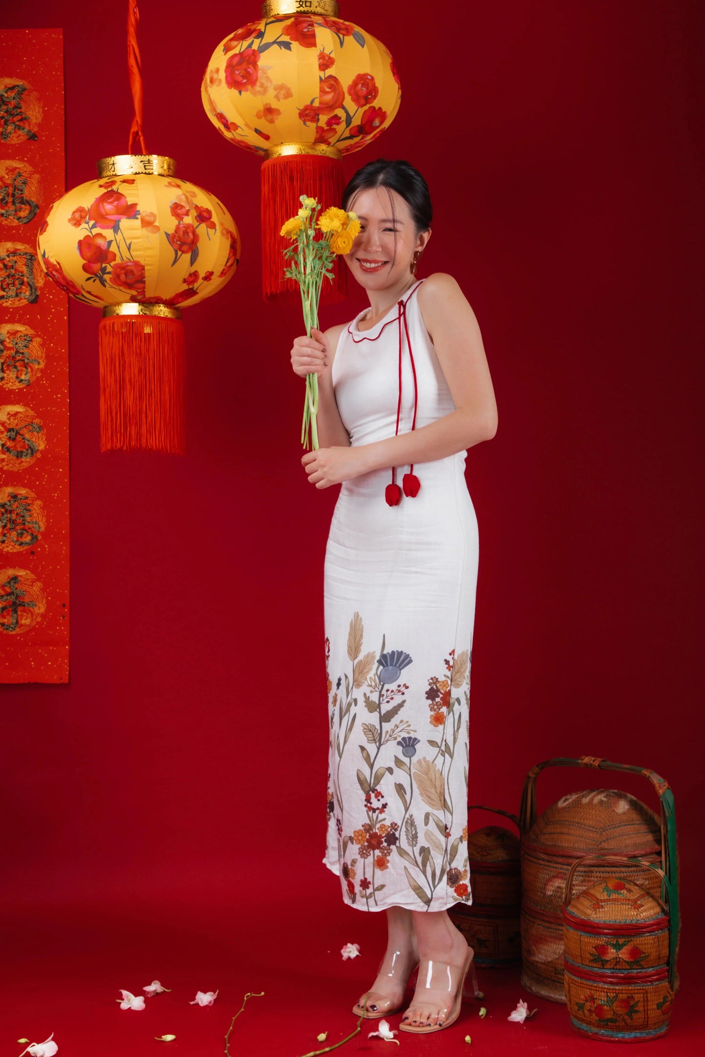 Arden Bloom Cheongsam Dress