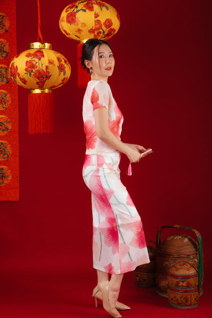 Flora Bloom Top & Maxi Dress Two-Piece Set