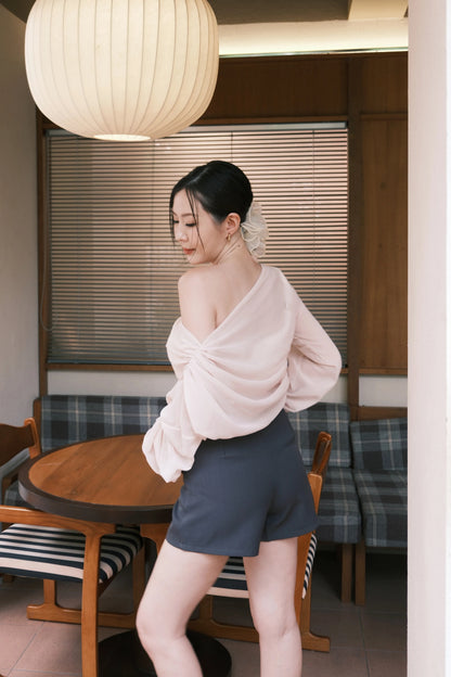 Élise Tailored Flare Shorts