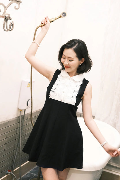 Colette Lace Collar Mini Dress